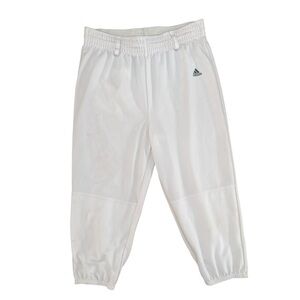 ⚽ Adidas White Climalite Jogger Pants Elastic Waist – Women’s